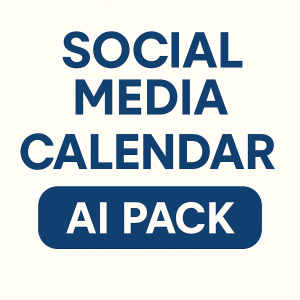 Social Media Calendar AI Pack